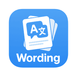 Wording App Icon